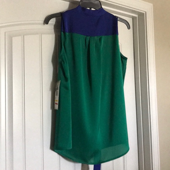 ‼️⬇️Kasper Jewel Box Emerald Blouse - Picture 6 of 8